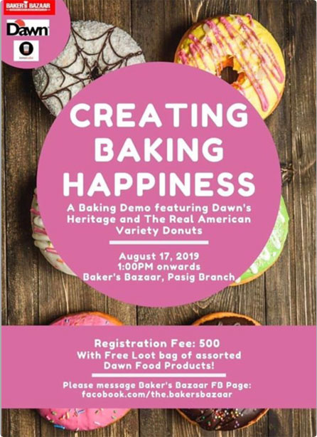Creating Baking Happiness